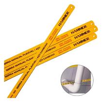 Lâmina De Serra Para Arco Manual 18T Kit Com 10 Peças Hammer Lâmina De Serra Para Arco Manual 18T Kit Com 10 Peças Hammer