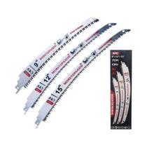 Lâmina De Serra Recíproca 7T Com Borda Curva, 3 Peças, Dentes Japoneses, Lâminas De Serra Para Poda