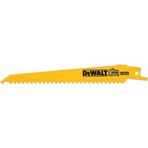 Lâmina de Serra Recíproca DEWALT DW4802B - 6 Polegadas, 6 TPI para Madeira