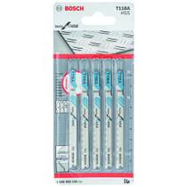 Lâmina de Serra Tico-Tico 5 Peças T-118A Bosch