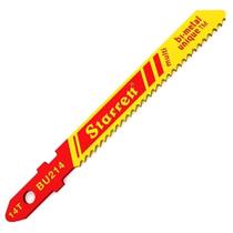 Lâmina de serra tico-tico bi-metal unique com encaixe unificado 50mm 14 dentes 2 peças - bu214-2 - starrett
