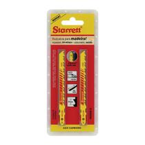 Lâmina de Serra Tico-tico Carbono 100 mm 6D, Encaixe Unificado HCU36-2 Com 02 Peças Starrett Lâmina de Serra Tico-tico Carbono 100 mm 6D, Encaixe Unificado HCU36-2 Com 02 Peças Starrett