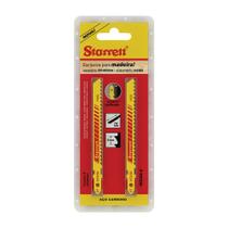 Lâmina de Serra Tico-Tico Carbono 100 mm 8D, Encaixe Unificado HCU38-2 Com 02 Peças Starrett