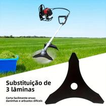 Lâmina De Substituição Para Cortador De Grama De 10 Polegadas Com 3 Dentes Para a Maioria Dos Lâmina De Substituição Para Cortador De Grama De 10 Polegadas Com 3 Dentes Para a Maioria Dos
