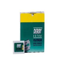 Lâmina Derby Extra Platinum Cartela Com 50 Unidades Lâmina Derby Extra Platinum Cartela Com 50 Unidades