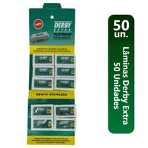 Lamina derby verde extra platinum c/50un