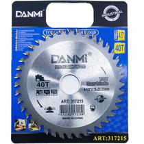 Lamina Disco De Corte Prata Circular Madeira 40 Dentes 115mm