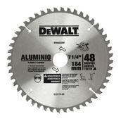 Lamina disco de serra circular dewalt 7.1/4pol 48 dentes p/aluminio Lamina disco de serra circular dewalt 7.1/4pol 48 dentes p/aluminio