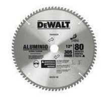 Lamina disco de serra dewalt 12pol 80 dentes aluminio Lamina disco de serra dewalt 12pol 80 dentes aluminio
