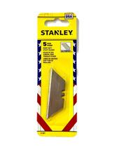 Lâmina Estilete Trapezoidal Stanley 11-921 Kit Com 5 Peças Lâmina Estilete Trapezoidal Stanley 11-921 Kit Com 5 Peças