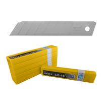 Lâmina Estreita Inox LIS-09 Seller 9mm Kit com 6 Tubos com 10 lâminas cada Corte preciso e durável Lâmina Estreita Inox LIS-09 Seller 9mm Kit com 6 Tubos com 10 lâminas cada Corte preciso e durável