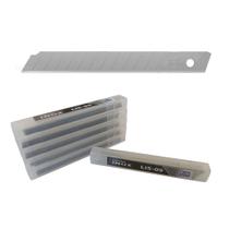 Lâmina Estreita Inox LIS-09 Seller 9mm Kit com 6 Tubos com 10 lâminas cada Corte preciso e durável
