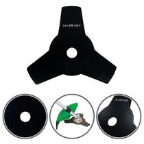 Lâmina Faca 3 Pontas Roçadeira Stihl Fs Nakashi Toyama Gasolina Elétrica Navalha Corte Grama Mato - VOLARON