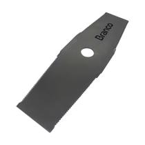 Lâmina Faca Corte 2 Pontas (Tipo Serra) Roçadeira Esp. 2mm - Branco