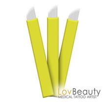 Lâmina Flex Lov Beauty Nano Blade 12 Pontas 0,18mm 10 unidades