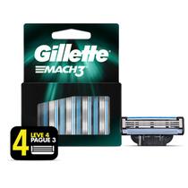 Lamina Gillette Mach3 Leve 4 Pague 3 Regular Especial