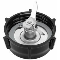 Lâmina Hélice Faca 4 Pontas Liquidificador Oster Clássico Osterizer com Base e Anel de Vedação Compatível