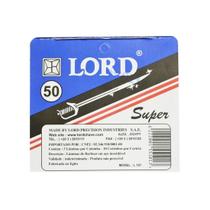 Lâmina Inox Barbear Lord Super 50 Lâminas - Lord