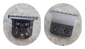 Lâmina Máquina Acabamento KEMEI Km I32 PRATA Hair Clipper