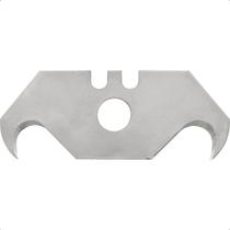 Lamina p/ estilete trapezoidal corte curvo c/ 10 pç cart Lamina p/ estilete trapezoidal corte curvo c/ 10 pç cart