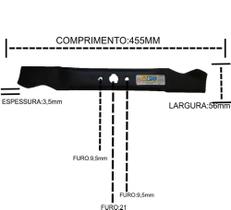 Lâmina p/ MTD 660-a de 18” (antigo)
