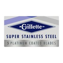Lâmina para Barbear Gillette Platinum com 5 Unidades