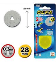 Lâmina Para Estilete 28mm Olfa Rb 28-2 Lâmina Para Estilete 28mm Olfa Rb 28-2