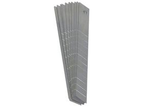 Lâmina para Estilete 9mm Western E-10 - 10 Unidades