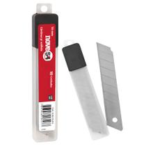 Lamina Para Estilete Largo 18Mm 10 Peças Nove54