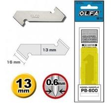 Lâmina Para Estilete Olfa Pb-800 Para Cortar Acrílico
