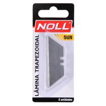 Lâmina Para Estilete Trapezoidal Com 5 Peças (222,0003) - Noll