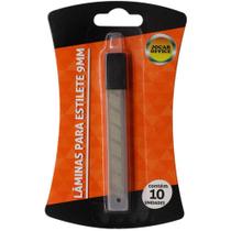 Lamina para Estiletes Estreita 9MM CX com 100 - Gna Lamina para Estiletes Estreita 9MM CX com 100 - Gna