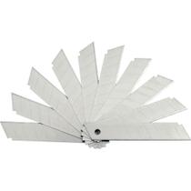 Lâmina para Estiletes Largo 18MM com 10 Unidades Pacote com 10 Blisters Lâmina para Estiletes Largo 18MM com 10 Unidades Pacote com 10 Blisters