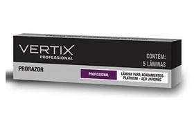 Lamina para Navalhete Vertix Aco Inox com 5un