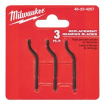 Lâmina para rebarbador com 3 peças 48-22-4257 milwaukee Lâmina para rebarbador com 3 peças 48-22-4257 milwaukee