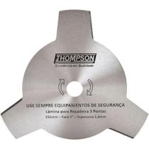 Lâmina para Roçadeira Três Pontas Furo 1'' - 255 mm Thompson