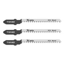 Lamina para serra tico-tico, aco carbono, encaixe bosch, t101ao, 50 x 1,4mm, 3pcs // mtx Lamina para serra tico-tico, aco carbono, encaixe bosch, t101ao, 50 x 1,4mm, 3pcs // mtx
