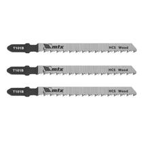 Lamina para serra tico-tico, aco carbono, encaixe bosch, t101b, 75 x 2,5mm, 3pcs // mtx Lamina para serra tico-tico, aco carbono, encaixe bosch, t101b, 75 x 2,5mm, 3pcs // mtx