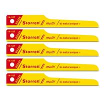 Lâmina Para Serra Tico Tico Bimetal Para Máquina Pneumática 92mm / 3.5/8" 5 Peças Starrett BS229-5