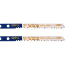 Lâmina Para Serra Tico-tico Irwin 80 Mm Encaixe Tipo T Aço Rápido Hss 12 Dentes 2 Peças Lâmina Para Serra Tico-tico Irwin 80 Mm Encaixe Tipo T Aço Rápido Hss 12 Dentes 2 Peças
