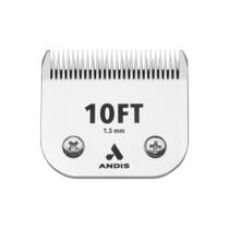 Lâmina Pet Para Tosa de Pelos Andis de Cerâmica 10FT Fine Tooth