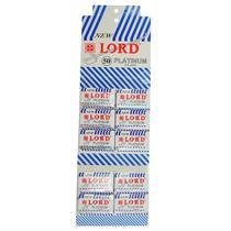 Lâmina Platinum Barbear 50 Peças - Lord Lâmina Platinum Barbear 50 Peças - Lord
