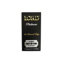 Lâmina Platinum de Barbear com 50 peças - Lord Lâmina Platinum de Barbear com 50 peças - Lord