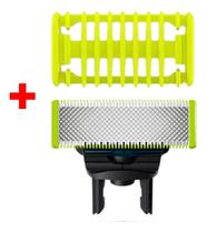 Lamina Refil + 01 Pente P/ Barbeador Oneblade Philips
