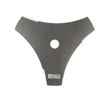 Lâmina Roçadeira 255mm 3 Pontas 1'' - DTOOLS Uso Profissional Jardinagem