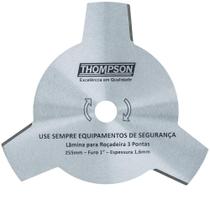 Lâmina Roçadeira Thompson 255X1,60X1" 3 Pontas Lâmina Roçadeira Thompson 255X1,60X1" 3 Pontas