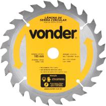 Lamina serra circ vídea 180x20x2,6mm 24D 7400rpm mad Vonder