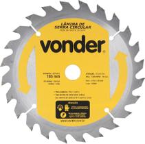 Lamina serra circ vídea 180x20x2,6mm 24D 7400rpm mad Vonder