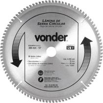 Lâmina Serra Circular 300X30Mm 96 Dentes Vonder