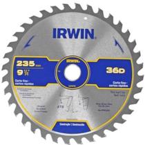 Lamina Serra Circular Corte Rapido Irwin 235mm 9.1/4 36 Dentes Iw14112
